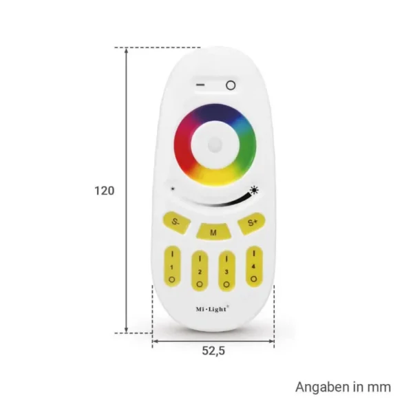 Milight FUT096 MiBoxer RGBW Funk Fernbedienung