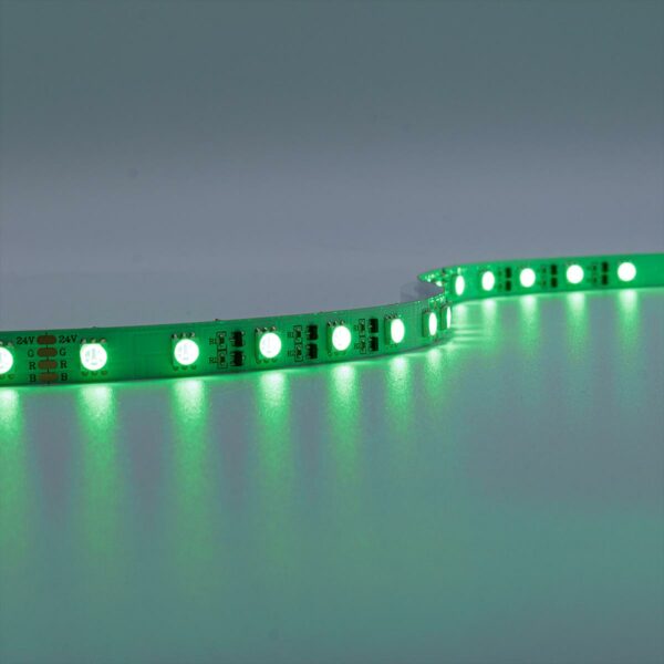 RGB LED Streifen 24 Volt SMD5050 8 Watt IP20 60 LED/m 20m