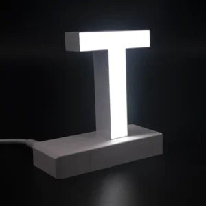 LED Buchstabe Click großes T für 75mm Arial 6500K weiß abcMix