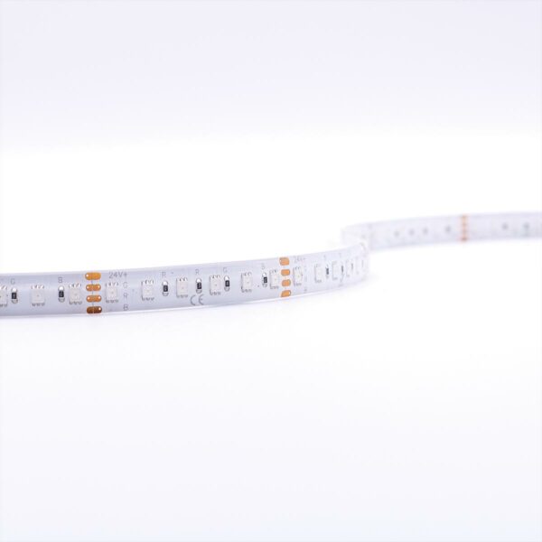 10 mm LED Streifen RGB 5 Meter 120 LED/m IP65 24 Volt 18 Watt /m