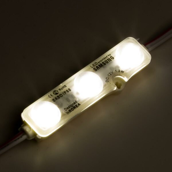 12 Volt LED Modul 6000 Kelvin IP68 1,2 Watt SMD5730