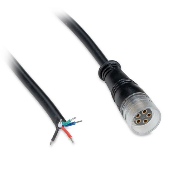 Anschlusskabel 12cm 5 polig für RGB+W Minispot- Einbaustrahler 3 Watt Art.-Nr. 4088