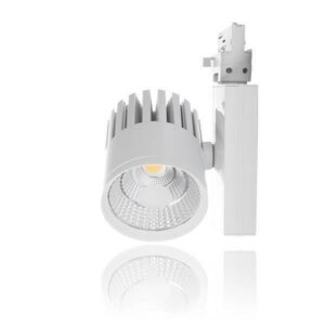 LED Spot/ Tracklight 3000 Kelvin warmweiß für 3 Phasenschiene 50 Watt 24°