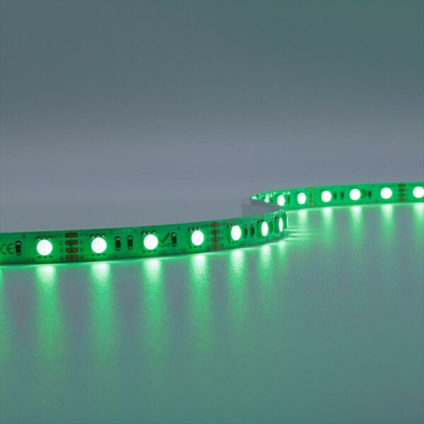 LED Streifen RGB 12 Volt 5 Meter 14,4W/m 60LED/m 10mm IP20 Farbwechsel