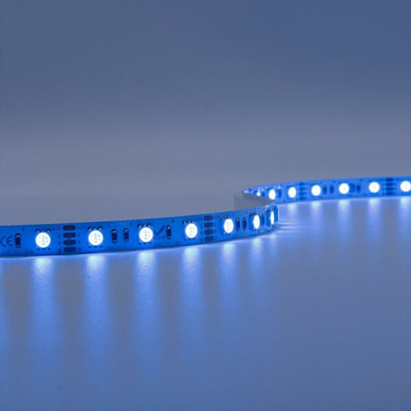 LED Streifen RGB 12 Volt 5 Meter 14,4W/m 60LED/m 10mm IP20 Farbwechsel