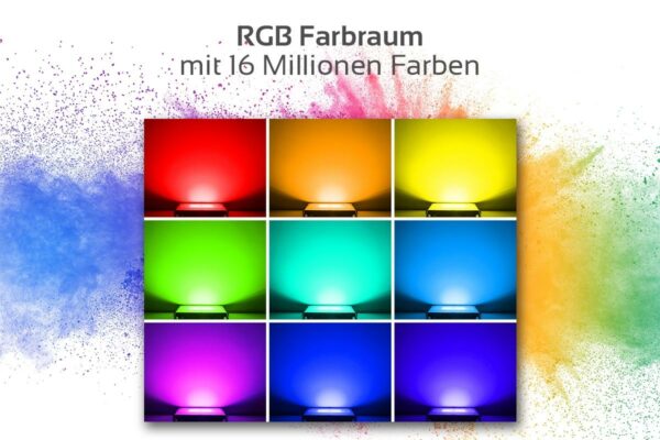 MiBoxer FUTT02 LED Außenstrahler 50 Watt RGB+CCT WiFi