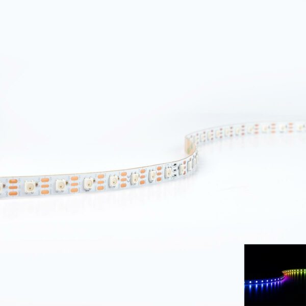 WS2812B RGB LED Streifen 12V 5 Meter 7.2W/m 60LED/m 10mm IP20