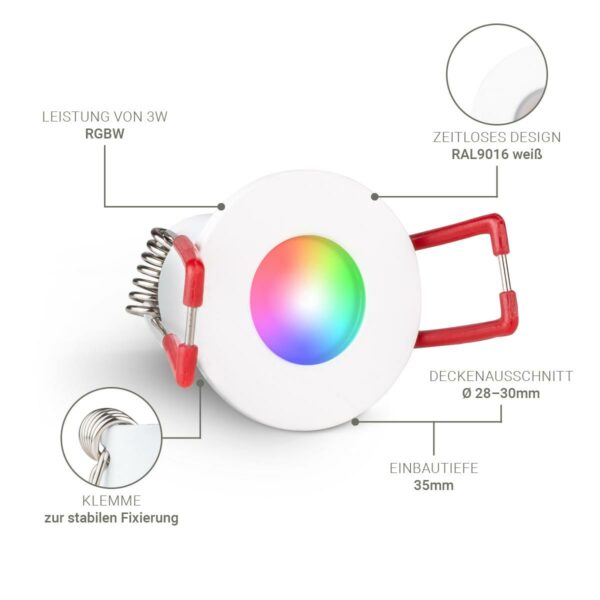 Beschreibung-Terrassen-Einbaustrahler-LED-mit-Fernbedienung-3W-RGBW-IP65